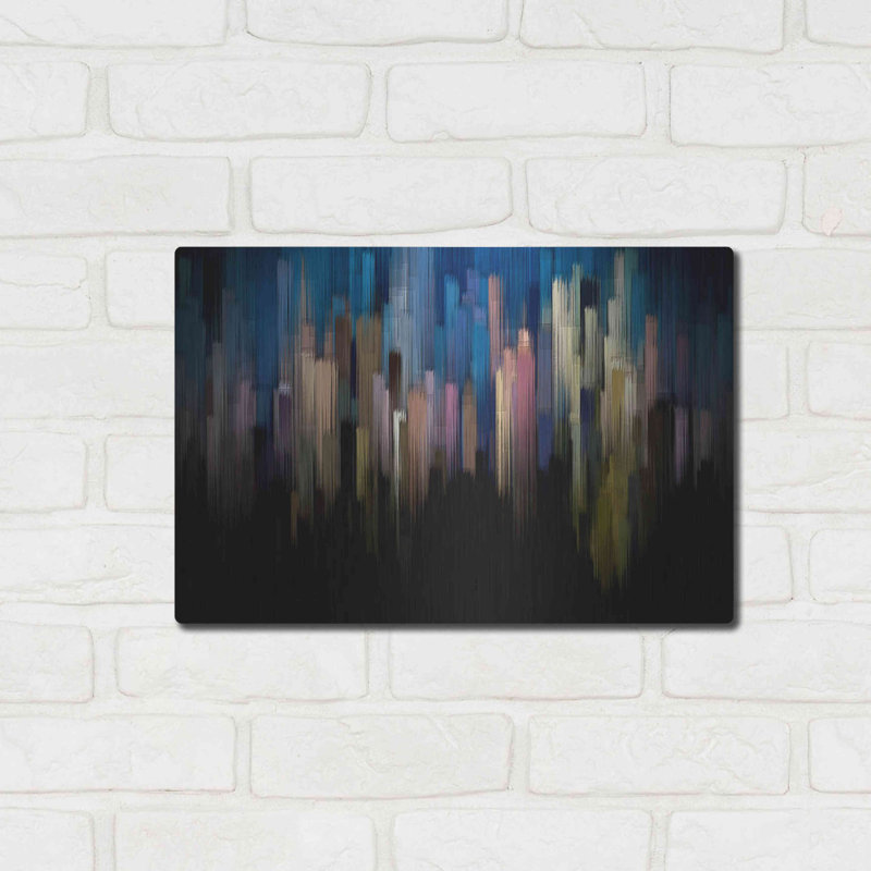 Spirits Rising by David Manlove - Unframed Painting on Metal, 12" H x 16" W x 0.13" D