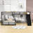 Kitson Twin Over Full Metal L-Shaped Bunk Bed with Built-in-Desk by Isabelle & Max™