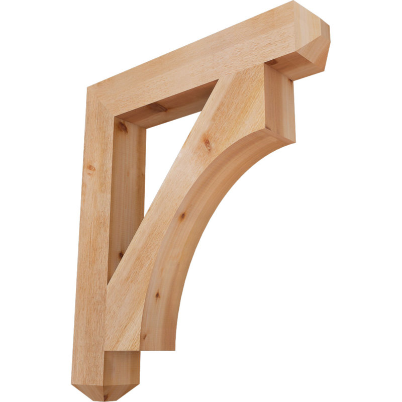 Support Westlake Craftsman, Cèdre rouge, H 42 po x l 6 po x P 36 po