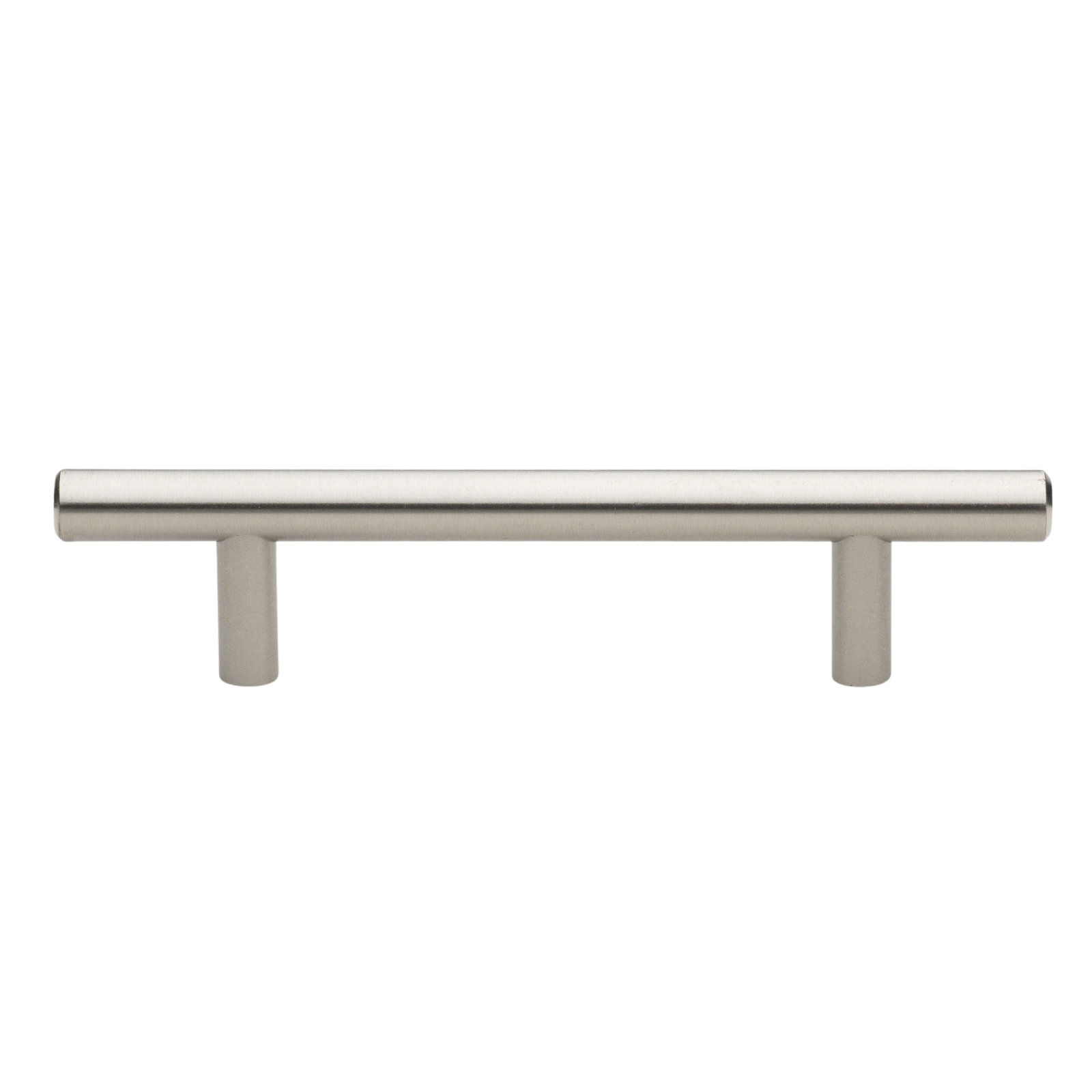 Roman Modern Bar Cabinet Pull, Satin Gold, 3 3/4"