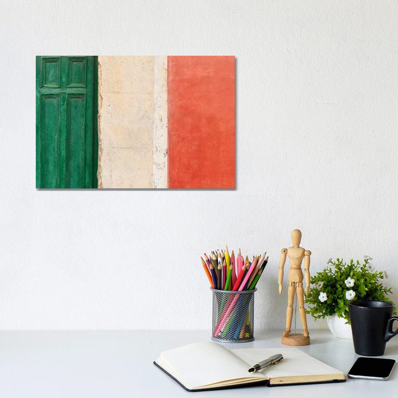 «Italian Street Wall» par Beli - Photographie sur toile tendue, H 8 po x l 12 po x P 0,75 po