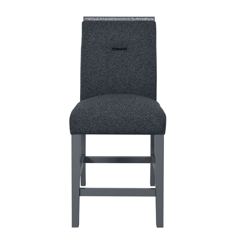 ARIYA DARK GREY BAR STOOLS