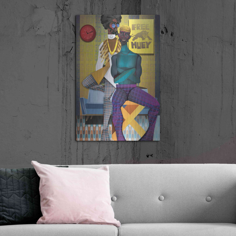 «Right On» par Jaleel Campbell, H 36 po x l 24 po
