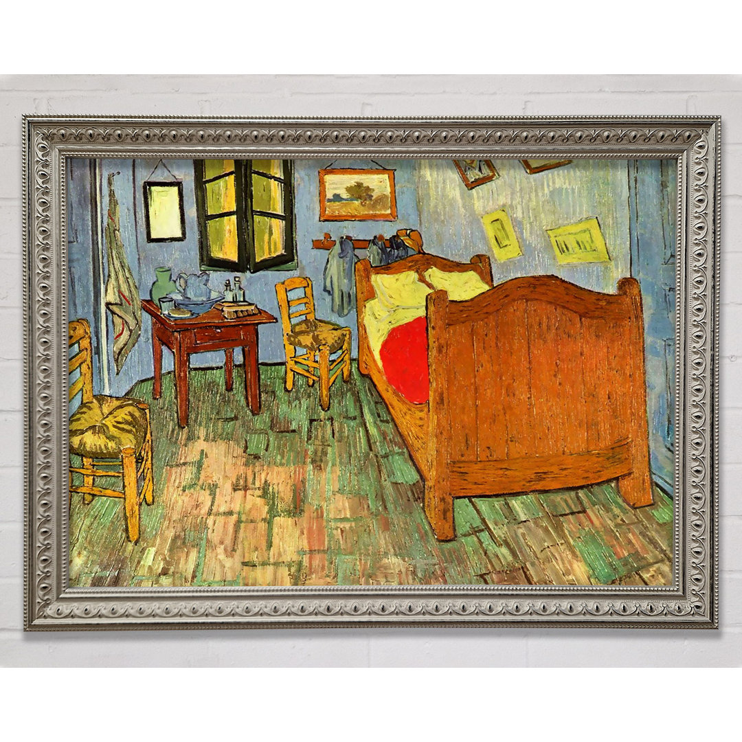 Schlafzimmer von Vincent Van Gogh - Einzelner Bilderrahmen Druck