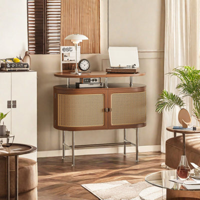 Japanese Retro Accent Cabinet Accent Cabinet
