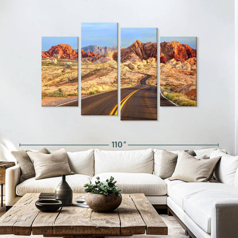 Mehar Highway In Valley Of Fire, H 54 po x l 84 po
