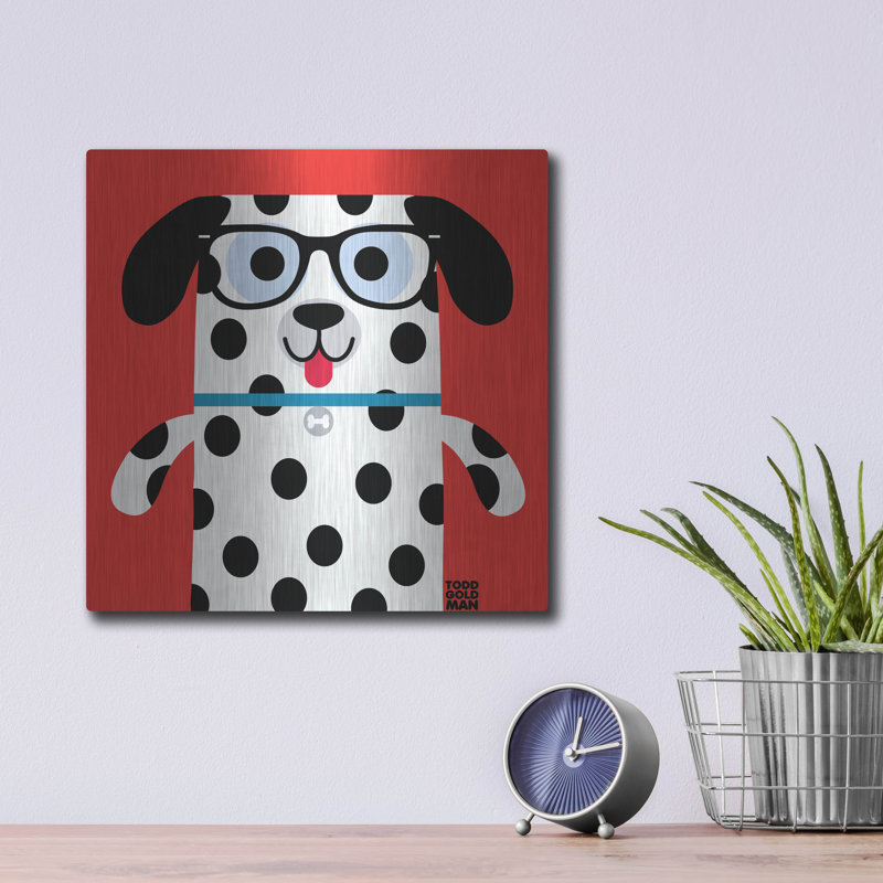 «Bow Wow Dalmation» par Todd Art, H 12 po x l 12 po