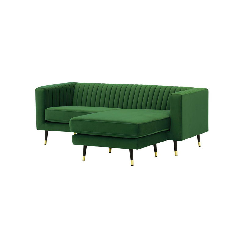 Monaville Universal Corner Sofa, Green