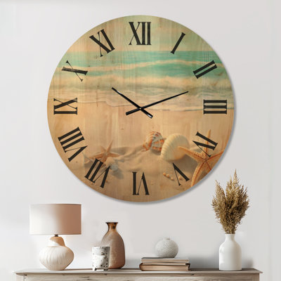 Horloge murale étoile de mer
