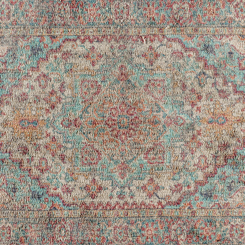 Collection Olivia Blue Multi marocaine, Rectangle 5 pi x 7 pi