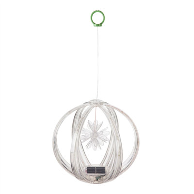 9.37 " Solar Powered Integrated LED Outdoor Hanging Light