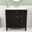 Ensemble de meuble-lavabo moderne 30 po avec lavabo en céramique et armoire de rangement Embrulla-1230888706