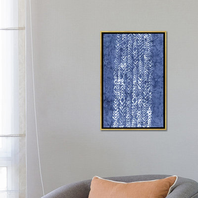 « primitive indigo patterns v » par renee stramel-impression sur image