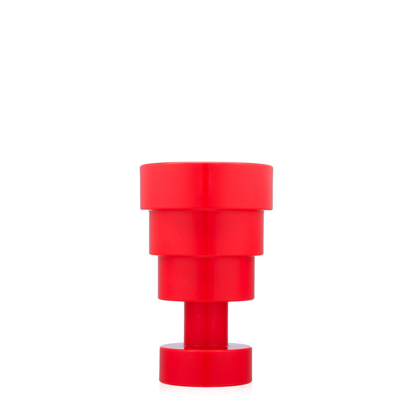 Vase de table Calice, Rouge
