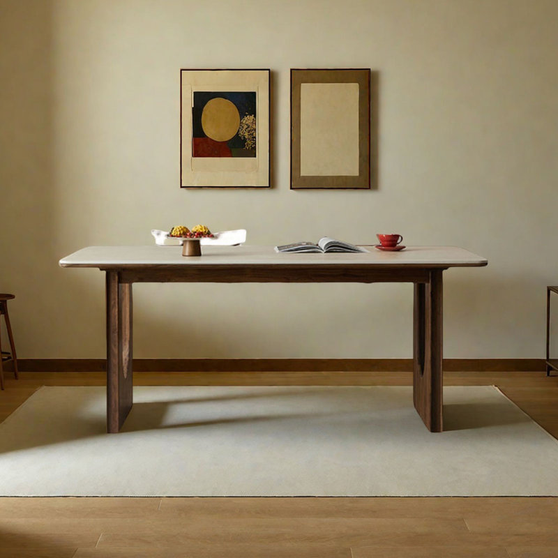 Table de salle à manger Nordic, H 29,5 po x L 70,9 po x l 33,5 po