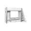 Gaia Single (3') Loft Bed Bed Frame with Storage Included