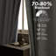 Rideaux occultant en lin Boho-11882996-13907630