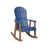 Pacific Blue Top/Antique Mahogany Base