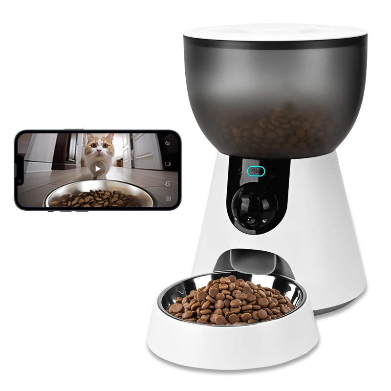 Mangeoire pour animaux IYET 4L Smart HD, Blanc