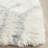Derron Hand Tufted Nz Wool/Cotton Geometric Rug in Ivory/Blue-22736190