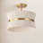 Abbington Rope Semi Flush Mount