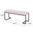 Upholstered Button Tufted Bench, Bedroom Bench