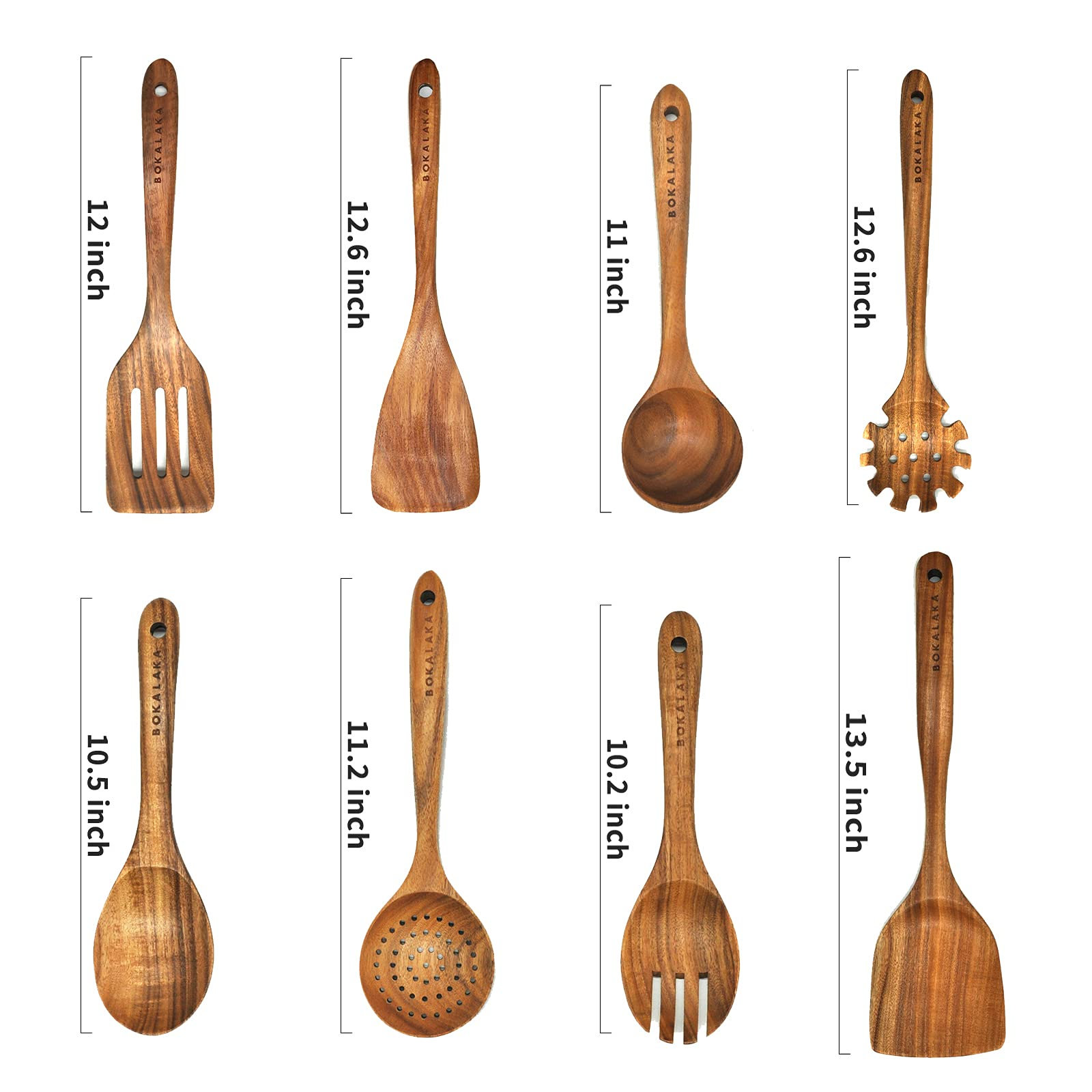 Profile Ustensiles de cuisine en bois (cuillère, spatule, cuillère rac