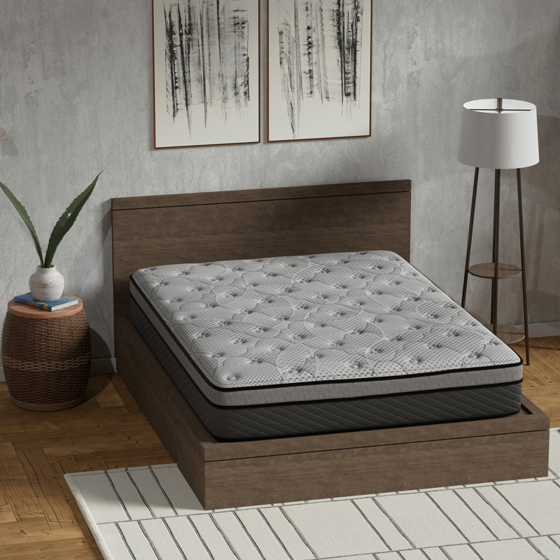 Hybrid 12 Inch Medium Firm Twin Mattress With Pocketed Coils