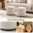 19.9"Round Upholstered Ottoman with Storage-612255465