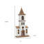 Figurine d'église brune 25 "