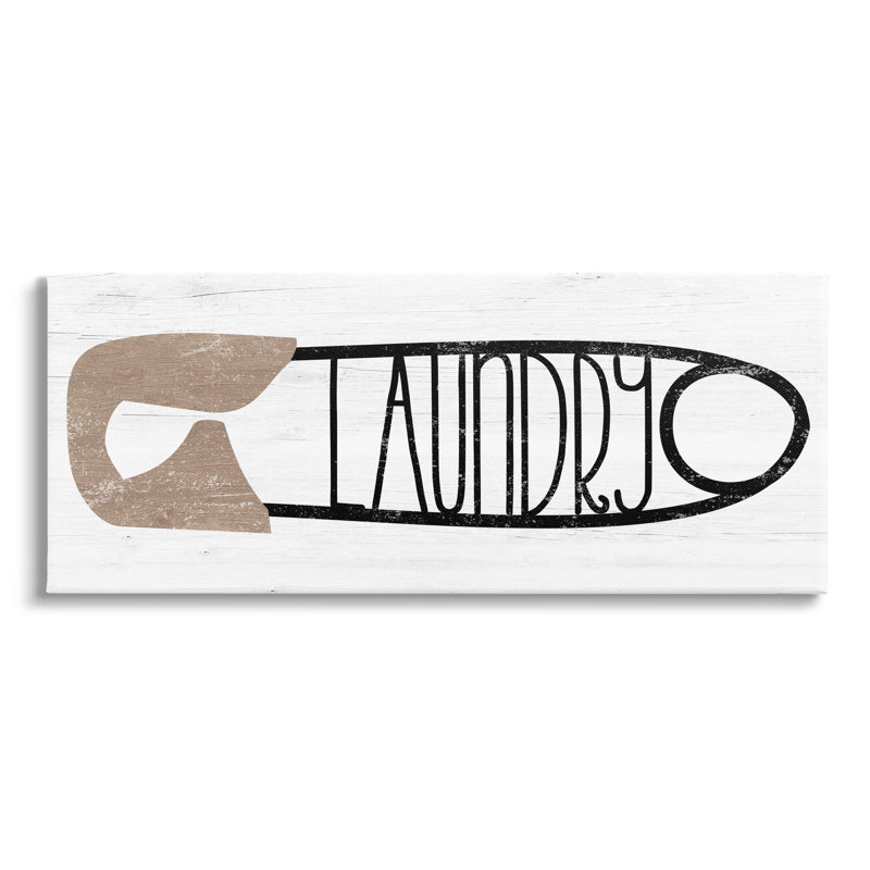 Impression sur toile tendue, "Rustic Laundry" par Lil 'Rue, H 20 po x l 48 po x P 1,5 po
