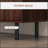 Rustic Brown Sideboard Buffet Cabinet With 2 Cupboards, 3 Drawers, And Adjustable Shelves For Versatile Storage And Display
