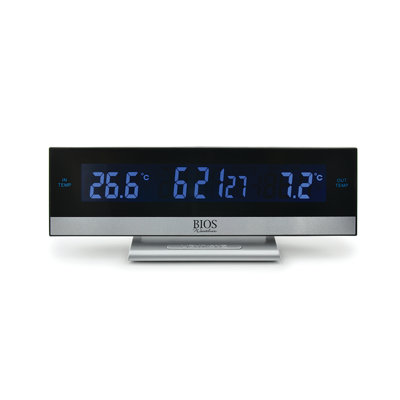 Thermomètre d’intérieur/d’extérieur numérique avec alarme