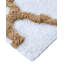 Tapis rectangulaire antidérapant pour salle de bain 100% coton Anastatia-22243261-22243264