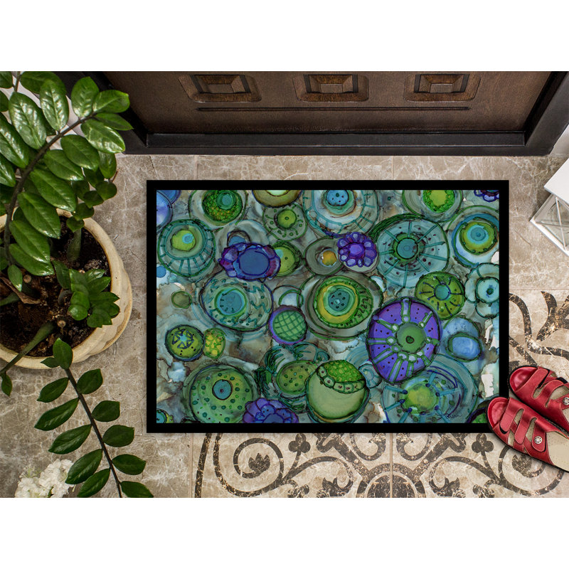 Medena Non-Slip Outdoor Doormat, Rectangle 1'6" x 2'3"