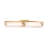 Mingle Bathroom Vanity Light - Satin Brass - 25.5"W