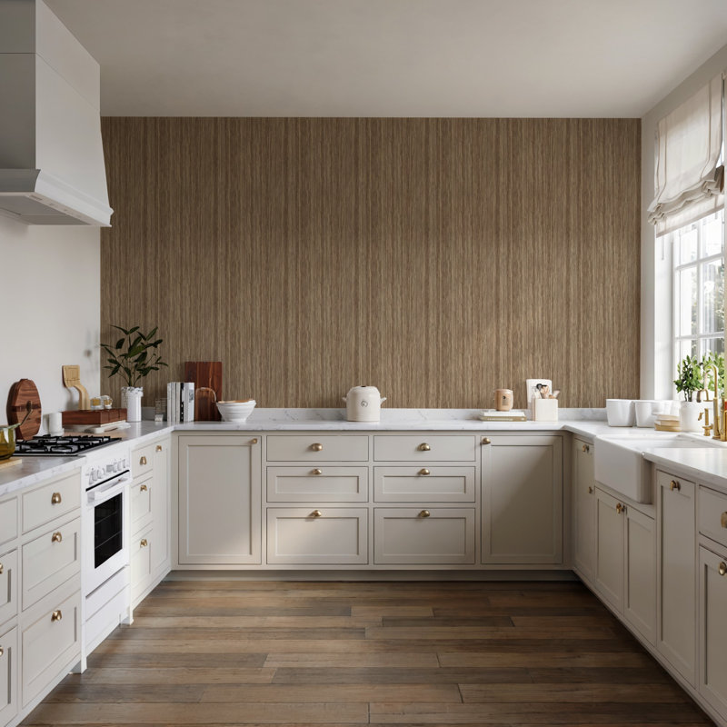 Glimmer Wallpaper, Brown