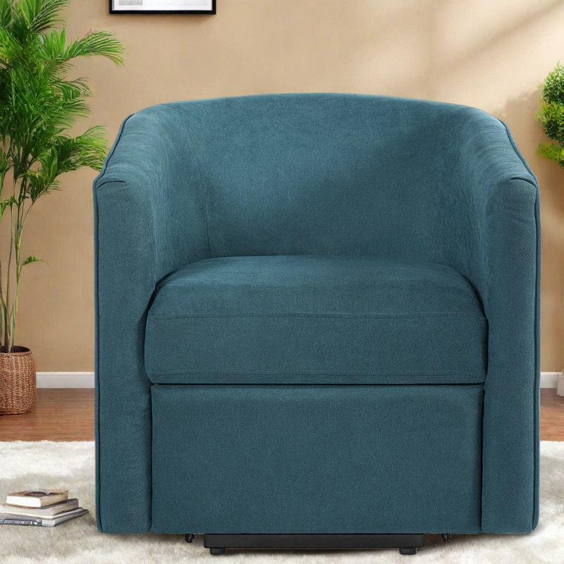 Fauteuils inclinables électriques, chenille douce, conception de baril moderne pour la maison