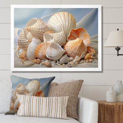 " Photorealistic Seashells Collage "