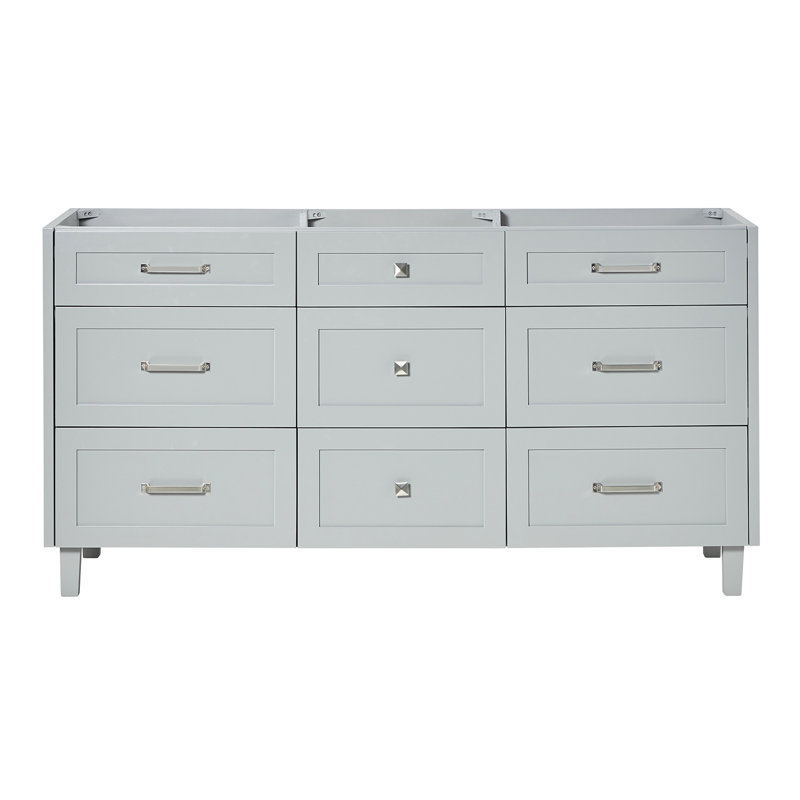 Armoire à double cuve Ariel Monreau, Gris