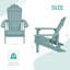 Chaise Adirondack Ionie Hips résistante aux intempéries-1809952428