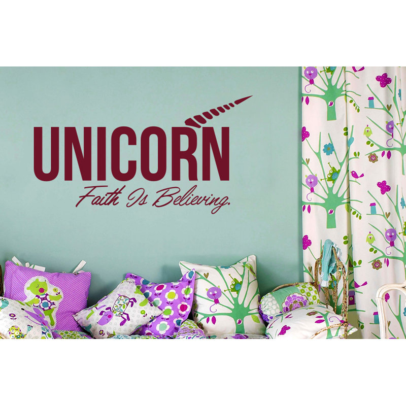 Wall Decal, Burgundy, Medium