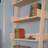 Modern Light Oak Bookshelf, 31.5 x 76.8 x 12.6 inches | 100% Melamine Coated Particle Board, Thickness: 0.7 inches | Numerous Shelves for Stylish Storage, Ideal for Home & Office, Elegant Solid Color Design-630183911