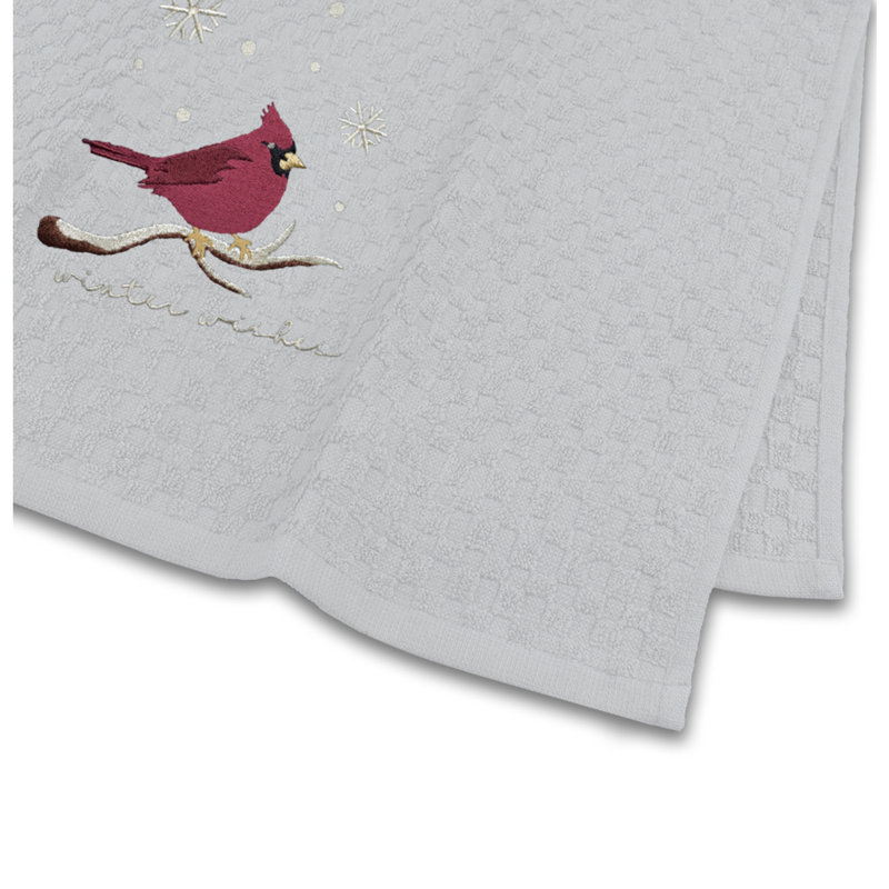 Cotton Tea Towel Kitchen Towel, White