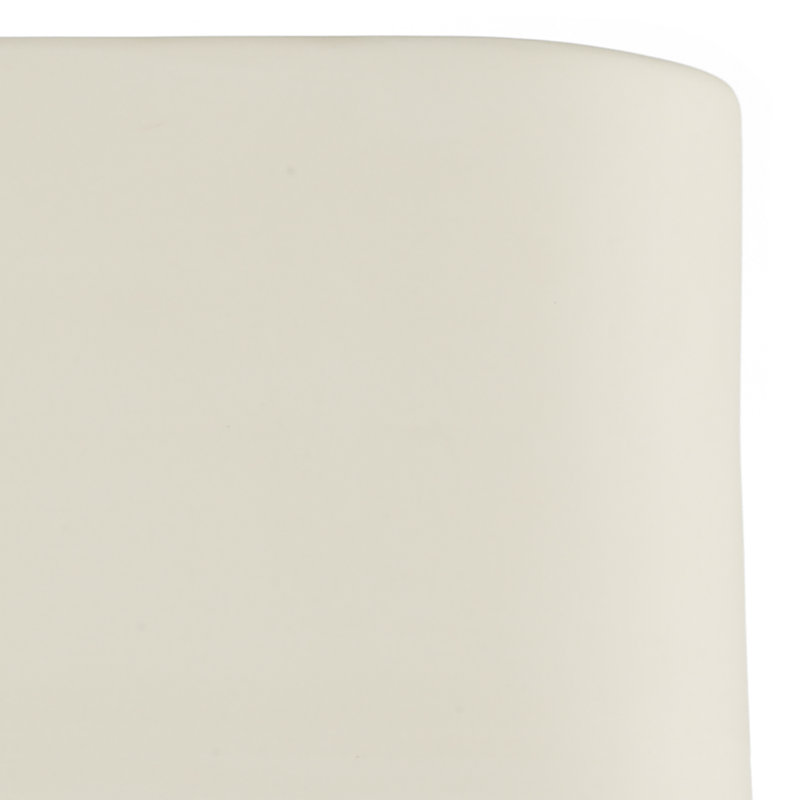 Ceramic Up & Downlight, 8 cm H x 19 cm W x 8 cm D