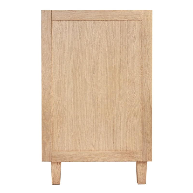 ARIEL Monroe 54 Single Bathroom Vanity Base Only, Oak