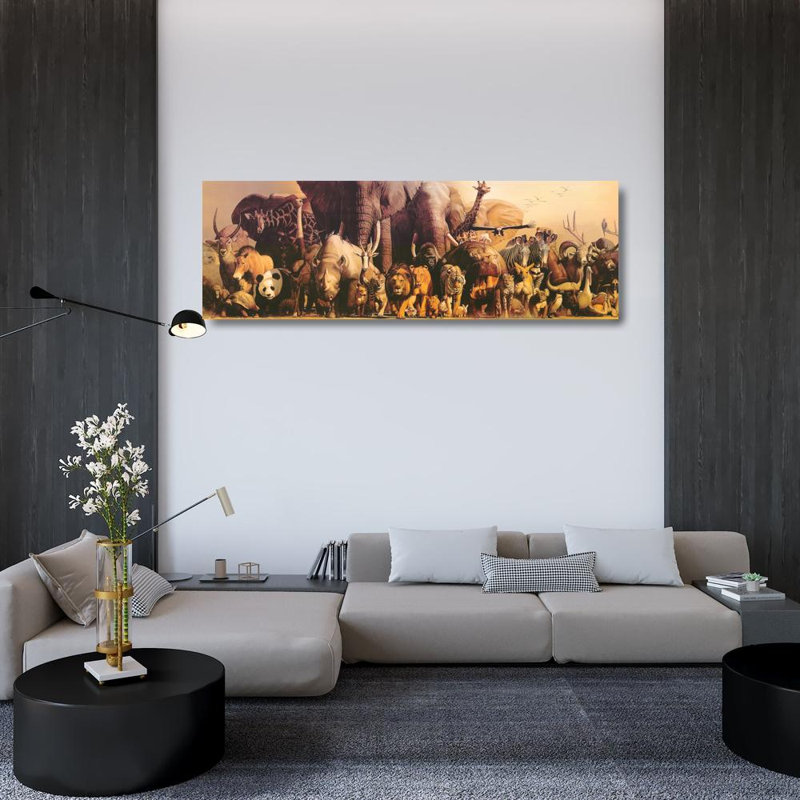 Noah's Ark, 16" H x 48" W