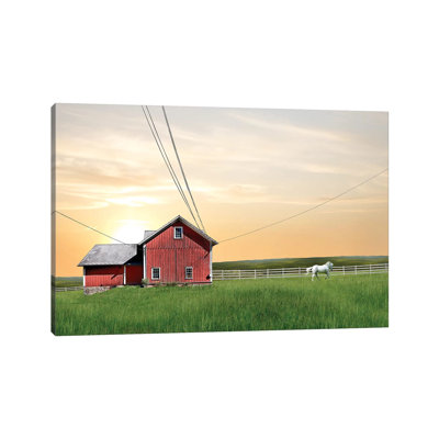 Farm & Country IV by James McLoughlin - Wrapped Canvas Print