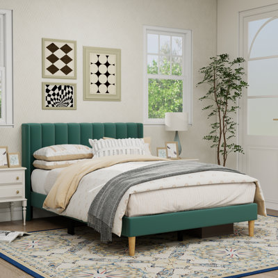 Upholstered Platform Bed Frame