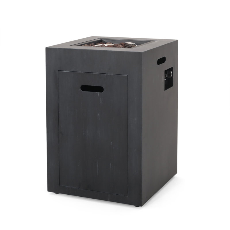 Foyer d'extérieur 19,5 "au propane 30 000 BTU, réservoir à l'intérieur